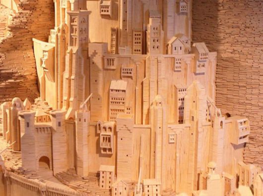 City Of The Kings Made From 4,20,000 Matchsticks
