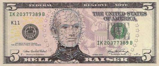 Dollar Bills Turned Into American Icons
