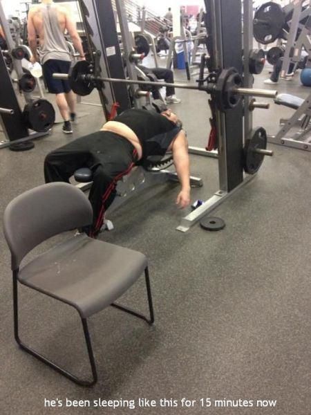 People Who Have No Idea What They Are Doing In The Gym