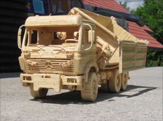 Magnificent Vehicles Made By Matchsticks