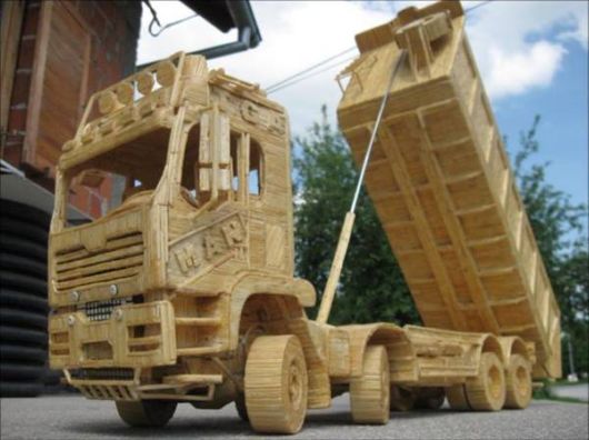 Magnificent Vehicles Made By Matchsticks