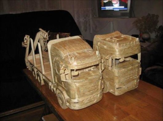 Magnificent Vehicles Made By Matchsticks