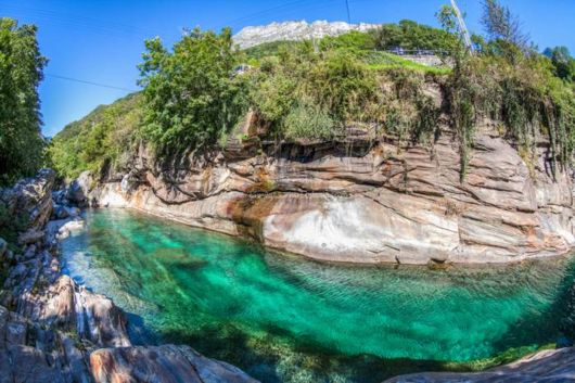 Crystal Clear Swiss River Verzasca