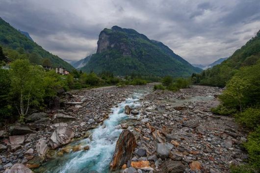 Crystal Clear Swiss River Verzasca