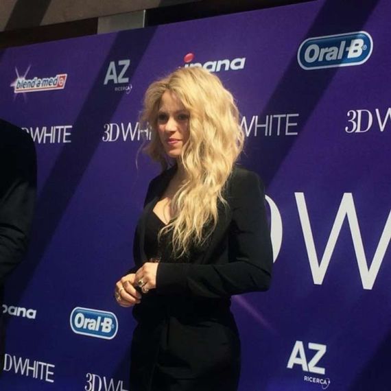Shakira At The Launch Of Oral-B 3D White Whitestrips