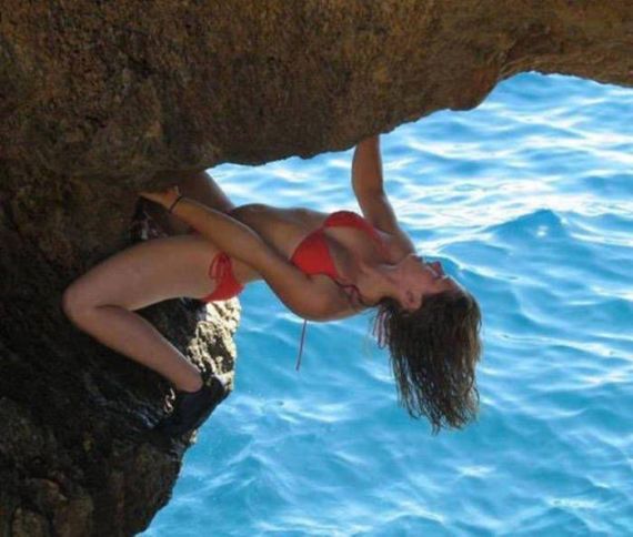 Beauties And Rock Climbing Equals Good Time