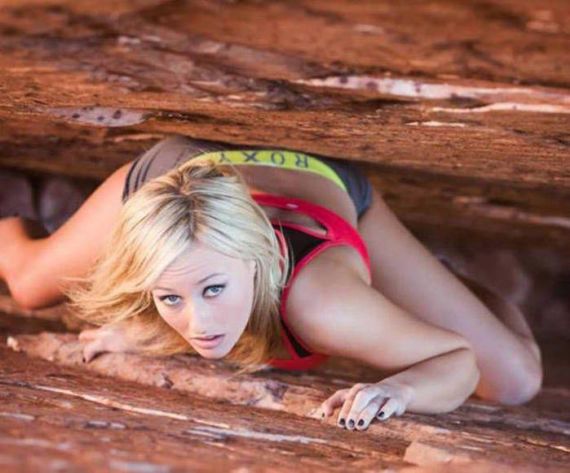 Beauties And Rock Climbing Equals Good Time