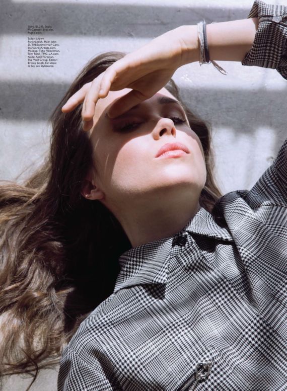 Ellen Page Shoot For Flare Magazine