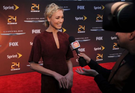 Yvonne Strahovski At 24 Live Another Day Premiere